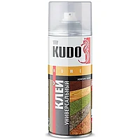 Клей аэрозольный универсальный KUDO Adhesive Spray (объем 520мл)