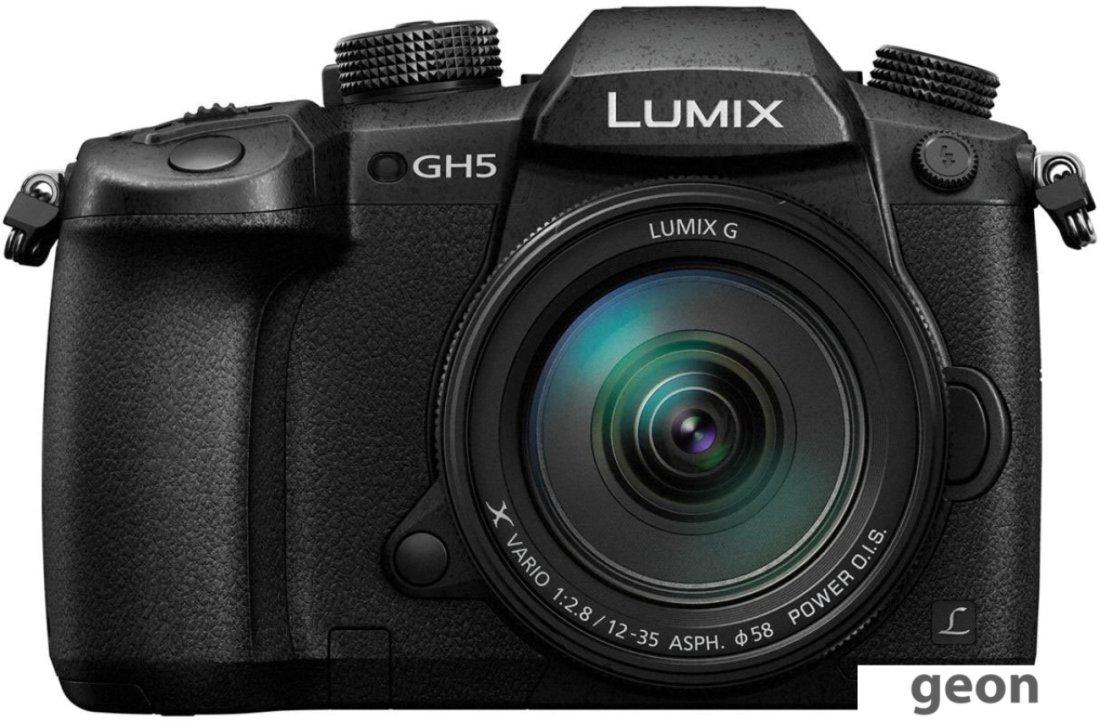 Беззеркальный фотоаппарат Panasonic Lumix DC-GH5 Kit 12-35mm - фото 1 - id-p219755631