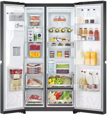 Холодильник с морозильником LG GC-L257CBEC - фото 7 - id-p219766400