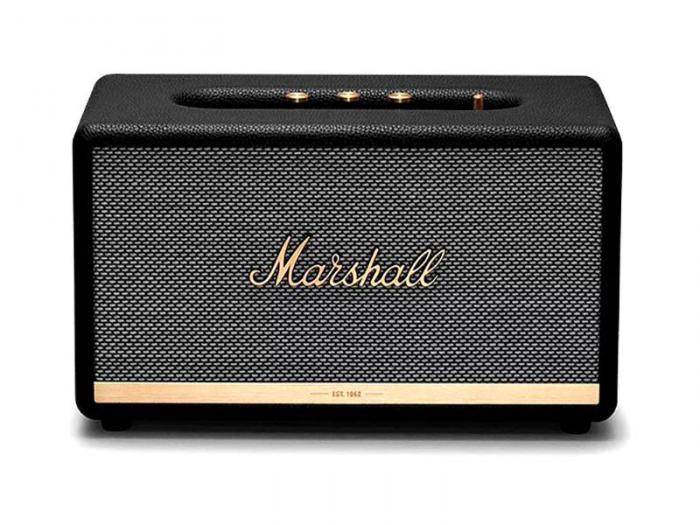 Беспроводная портативная колонка музыкальная блютуз Marshall Stanmore II черная мощная bluetooth - фото 1 - id-p219585000