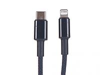 Аксессуар Baseus High Density Braided USB Type-C - Lightning 20W 2m Blue CATLGD-A03