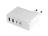 Зарядное устройство Baseus GaN2 Pro Quick Charger 2C 2U 100W EU White CCGAN2P-L02