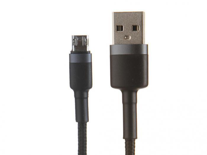 Аксессуар Baseus Cafule Cable USB - MicroUSB 1.5A 2m Grey-Black CAMKLF-CG1 - фото 1 - id-p219072118