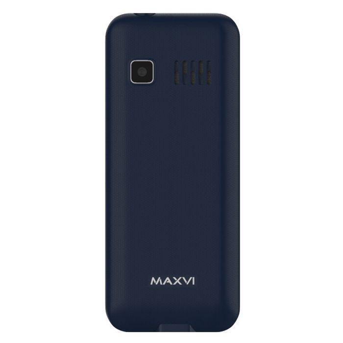 Кнопочный сотовый мобильный телефон MAXVI P3 синий - фото 3 - id-p219709482