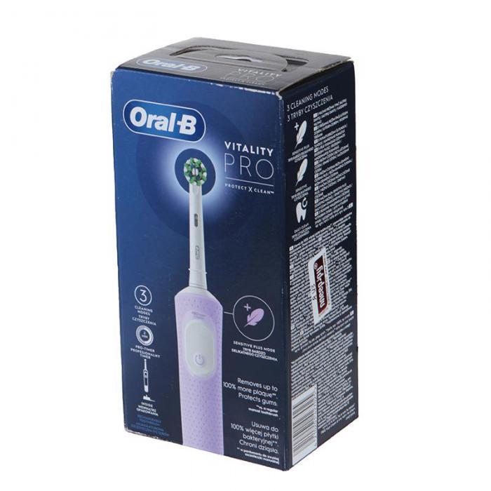 Зубная электрощетка Braun Oral-B Vitality Pro D103.413.3 Lilac Mist - фото 1 - id-p219214016