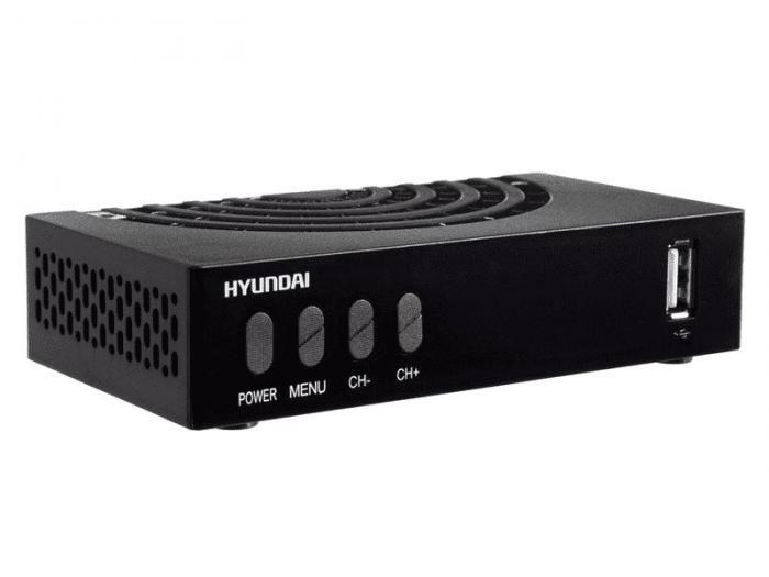 Цифровой телевизионный ресивер Hyundai H-DVB440 приставка для цифрового телевидения тв - фото 1 - id-p219709497