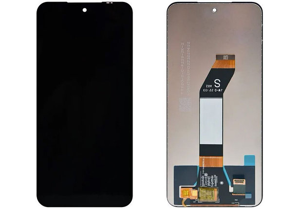 Дисплей (экран) для Xiaomi Redmi 10 2022 c тачскрином, черный, фото 2