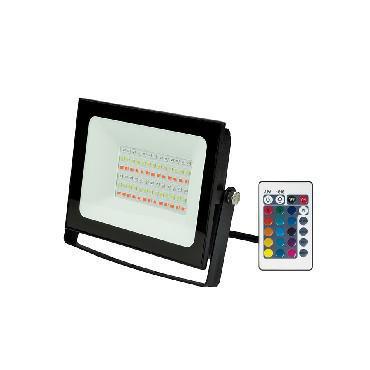 Светодиодный многоцветный RGB прожектор UNIEL ULF-F60-30W/RGB IP65 200-240В черный - фото 1 - id-p219442779