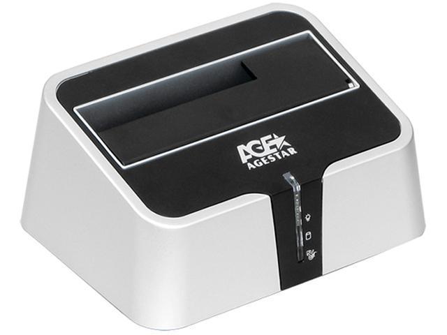 Док-станция AgeStar Docking Station 3CBT2-6G Silver - фото 1 - id-p219443087