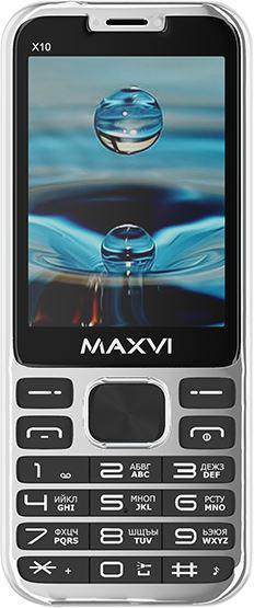 MAXVI X10 Metallic Silver (2 SIM) - фото 5 - id-p219709634