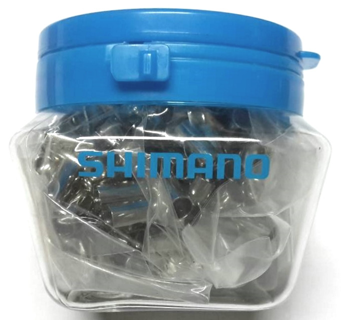 Концевик оплетки тормоза SHIMANO металлический 5 мм - фото 1 - id-p219782828