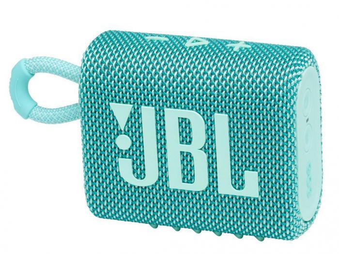 Колонка JBL Go 3 Teal - фото 1 - id-p219628596
