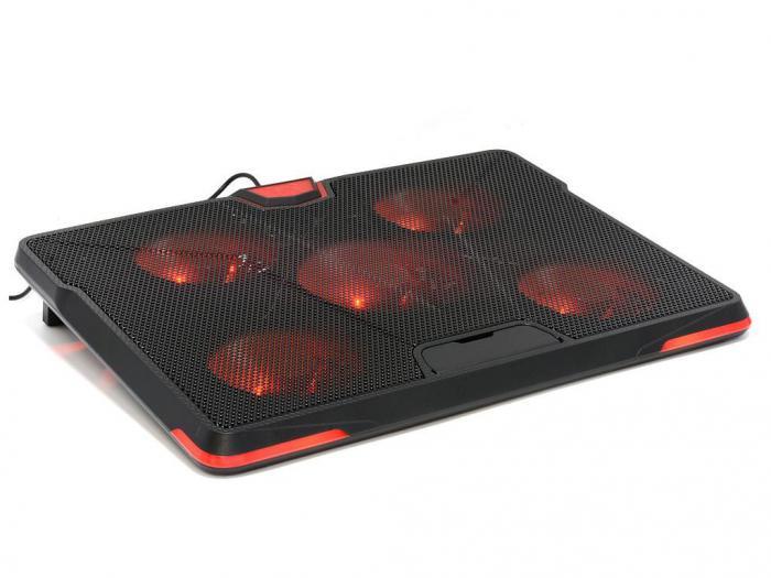Охлаждающая подставка для охлаждения ноутбука Crown CMLS-130 вентилятор с led подсветкой - фото 1 - id-p219548977