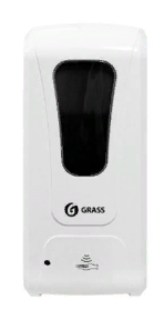 Диспенсер GRASS для мыла-пены, 1 л, сенсорный, пластик, белый