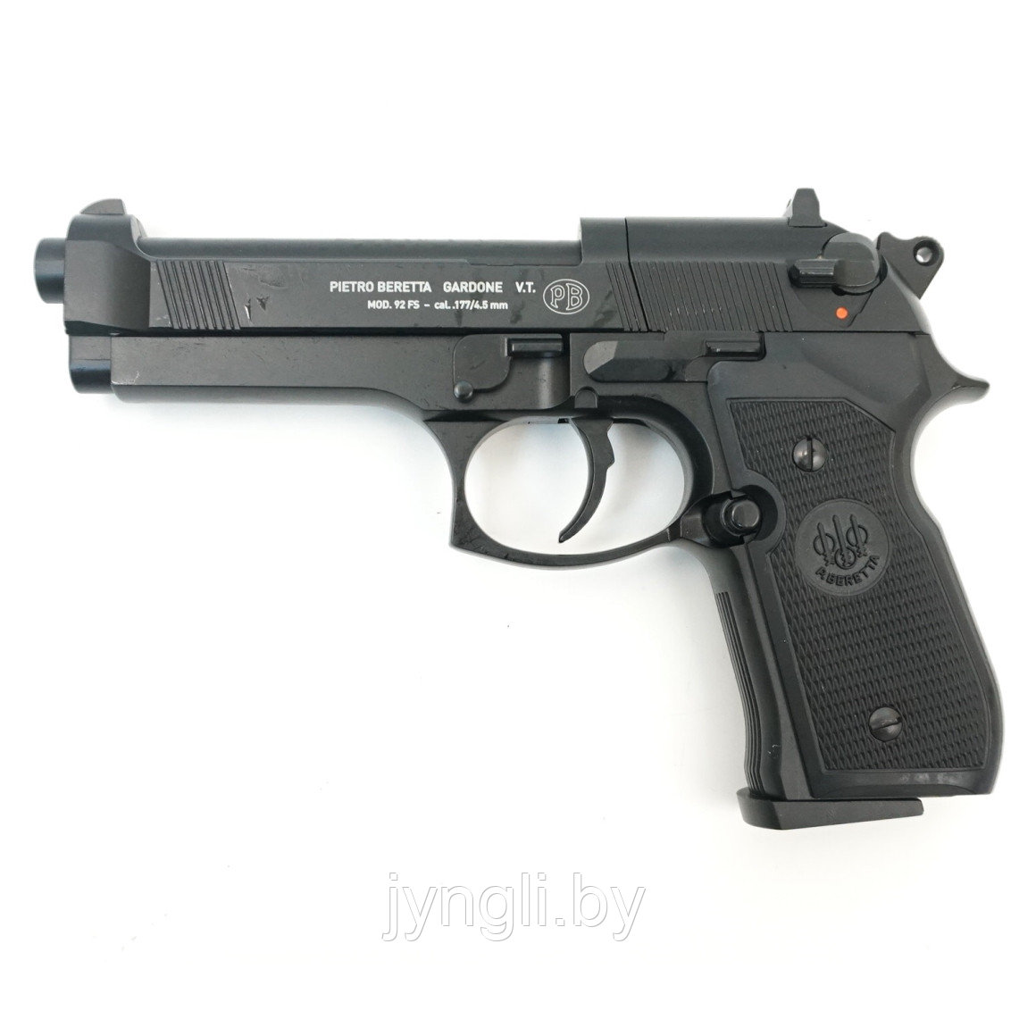 Пневматический пистолет Umarex Beretta M92 FS (черный с черн. накладками)