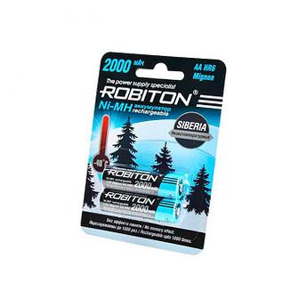 Аккумулятор AA - Robiton Siberia 2000MHAA-2 14875 BL2 (2 штуки)