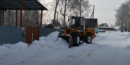 Комплексная уборка снега техникой, фото 2