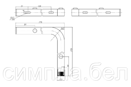 Стяжка угловая 616-04 - фото 2 - id-p219783364