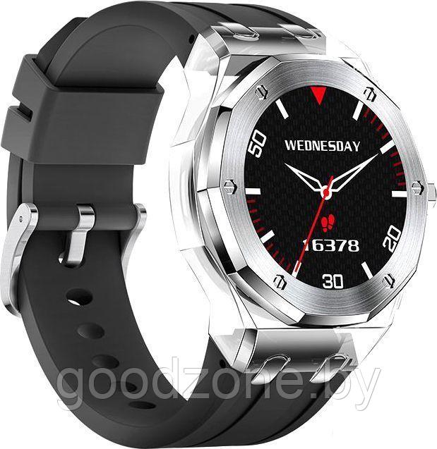 Умные часы Hoco Y13 (серебристый/черный) - фото 1 - id-p219782908