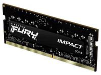 Kingston Fury Impact Black DDR4 SODIMM 2666MHz PC-21300 CL15 - 8Gb KF426S15IB/8