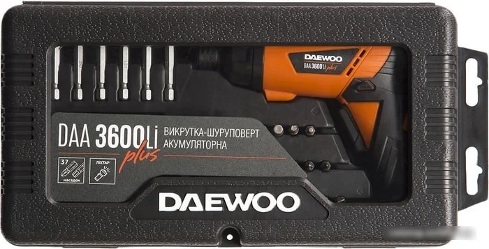 Электроотвертка Daewoo Power DAA 3600Li Plus (с АКБ) - фото 3 - id-p219770312