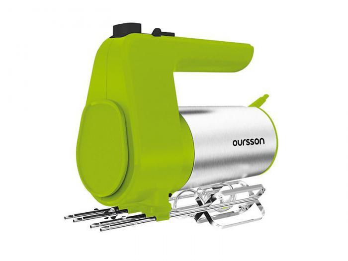 Погружной миксер ручной электрический для кухни с венчиками Oursson HM4001/GA - фото 1 - id-p219583803