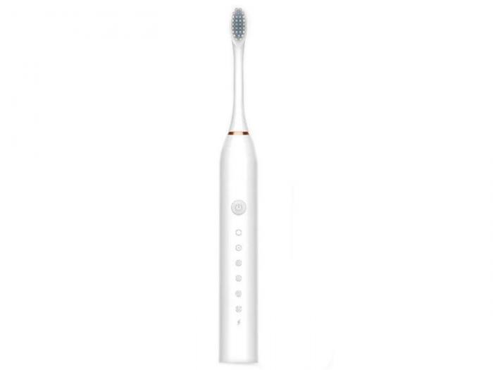 Звуковая электрическая зубная щетка Veila Sonic Toothbrush X-3 белая ультразвуковая электрощетка - фото 1 - id-p219684371