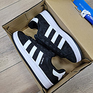 Кроссовки Adidas Campus 00s Black White Black с мехом, фото 7