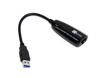 Сетевая карта 5bites USB3.0 - RJ45 UA3-45-01BK Black