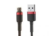 Аксессуар Baseus Cafule Cable USB - MicroUSB 1.5A 2m Red-Black CAMKLF-C91