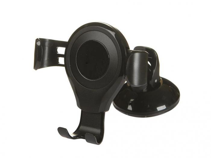 Автомобильный держатель для телефона в авто машину Baseus Osculum Type Gravity Car Mount Black SUYL-XP01 - фото 1 - id-p219684976