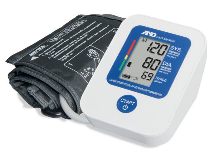 Тонометр автоматический на плечо AND UA-888E электронный цифровой для измерения артериального давления