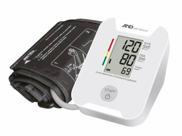 Автоматический электронный тонометр на плечо AND UA-780 для измерения артериального давления аритмия - фото 1 - id-p219682617