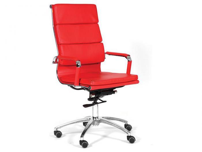 Компьютерное кресло для девушки Chairman 750 красное - фото 1 - id-p219705843