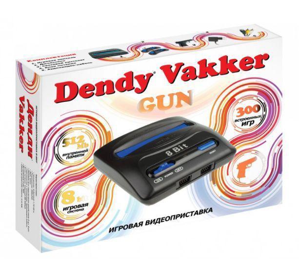 DENDY Vakker- [300 игр] + световой пистолет - фото 1 - id-p219580260