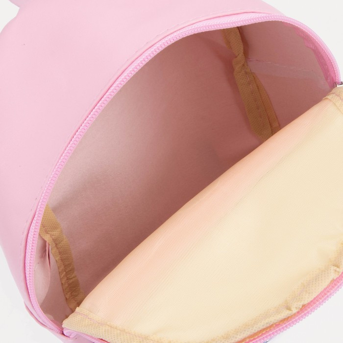 Рюкзак на молнии, цвет розовый - фото 4 - id-p219783765