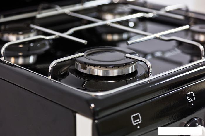 Кухонная плита De luxe 5040.36Г (Щ) (черная) - фото 2 - id-p219688893