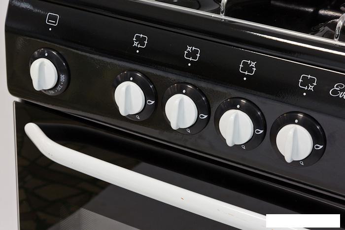 Кухонная плита De luxe 5040.36Г (Щ) (черная) - фото 3 - id-p219688893