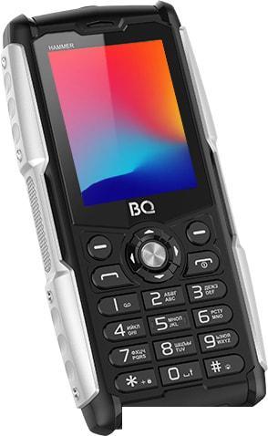 Мобильный телефон BQ-Mobile BQ-2449 Hammer (черный) - фото 3 - id-p219688972