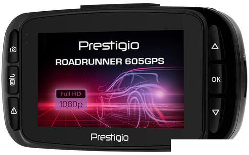 Автомобильный видеорегистратор Prestigio RoadRunner 605GPS - фото 9 - id-p219689039