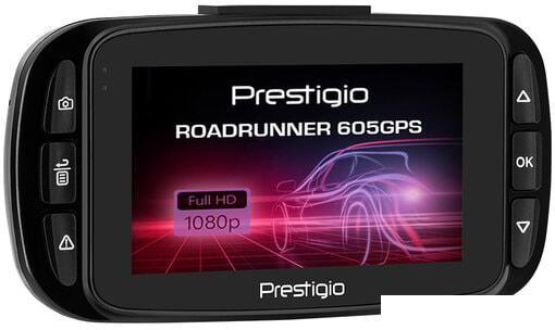 Автомобильный видеорегистратор Prestigio RoadRunner 605GPS - фото 10 - id-p219689039