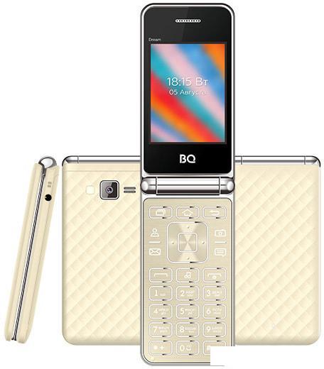 Смартфон BQ-Mobile BQ-2445 Dream (бежевый) - фото 2 - id-p219689129