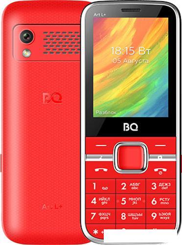 Мобильный телефон BQ-Mobile BQ-2448 Art L+ (красный) - фото 1 - id-p219689168