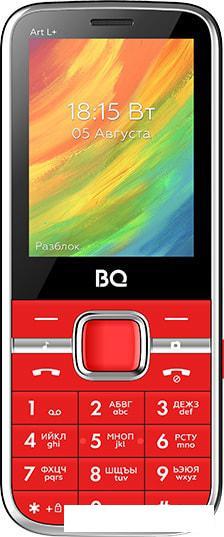 Мобильный телефон BQ-Mobile BQ-2448 Art L+ (красный) - фото 2 - id-p219689168