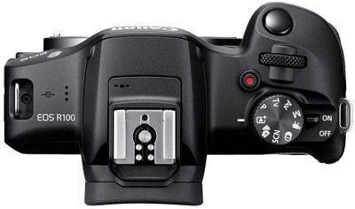 Беззеркальный фотоаппарат Canon EOS R100 kit ( RF-S 18-45mm f/4.5-6.3 IS STM), черный [6052c012] - фото 6 - id-p219631241