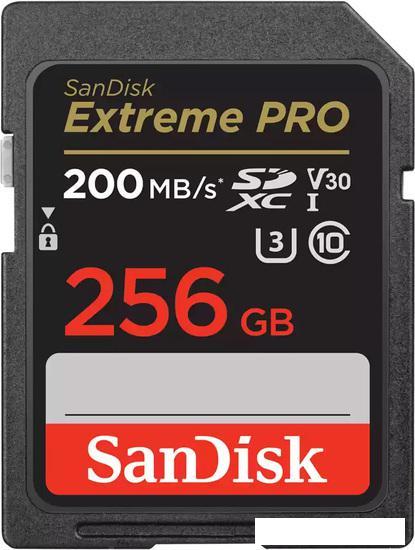 Карта памяти SanDisk Extreme PRO SDXC SDSDXXD-256G-GN4IN 256GB - фото 1 - id-p219551269