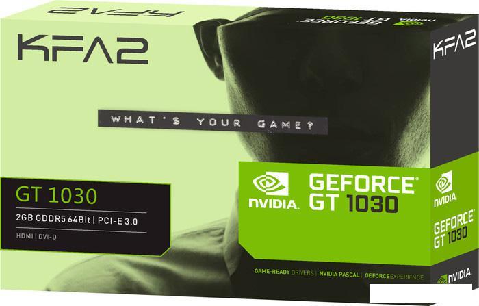 Видеокарта KFA2 GeForce GT 1030 2GB GDDR5 [30NPH4HVQ4SK] - фото 7 - id-p219654052