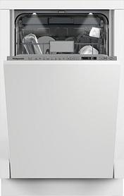 Встраиваемая посудомоечная машина HOTPOINT HIS 2D85 DWT, узкая, ширина 44.8см, полновстраиваемая, загрузка 11