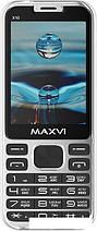 Мобильный телефон Maxvi X10 (серебристый), фото 3