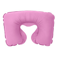 Подушка надувная U-образная (Светло-розовая) - фото 1 - id-p202749668